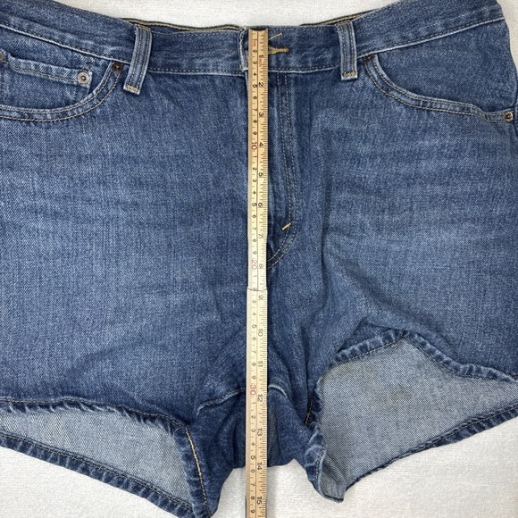 Levi's Premium 80s Mom Shorts Women's Size 32 | Dark Wash High Rise Denim | Y2K - Picture 10 of 10